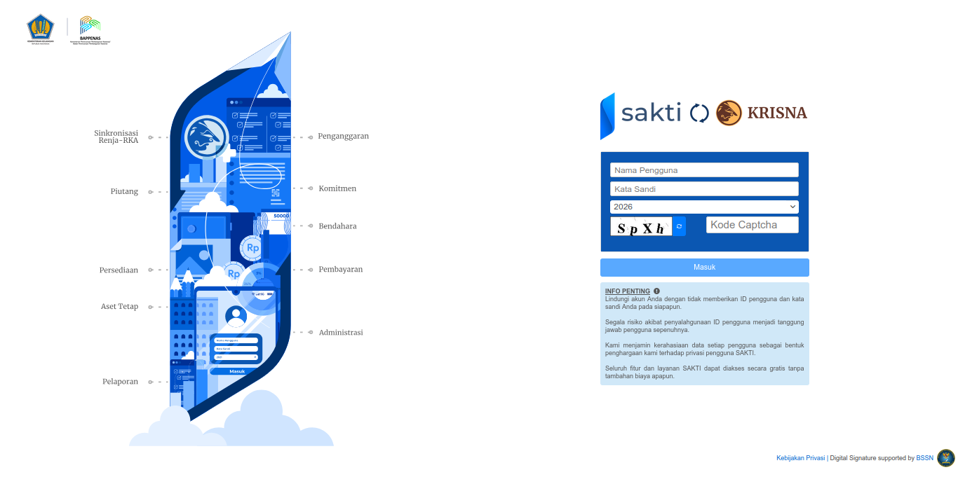 SAKTI hero screenshot