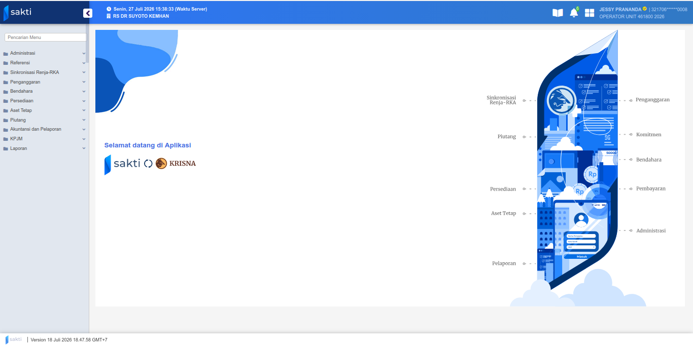 SAKTI — SAKTI budgeting interface