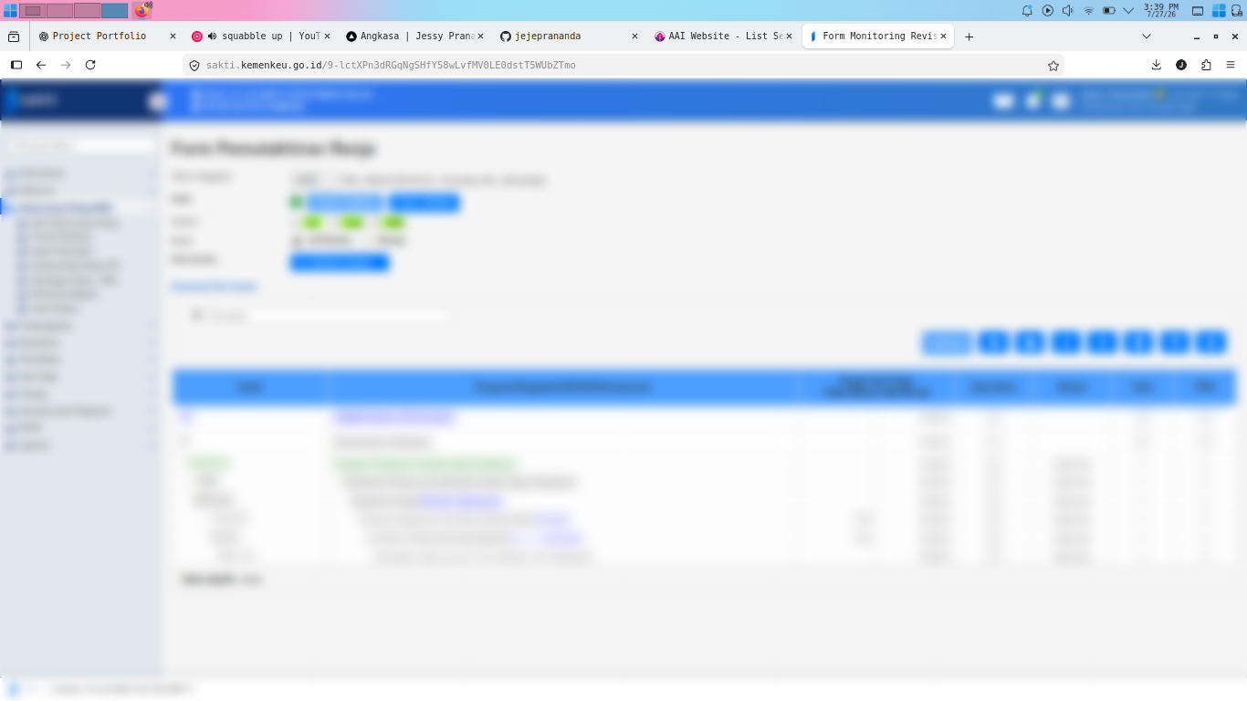 SAKTI — Synchronization / planning flow