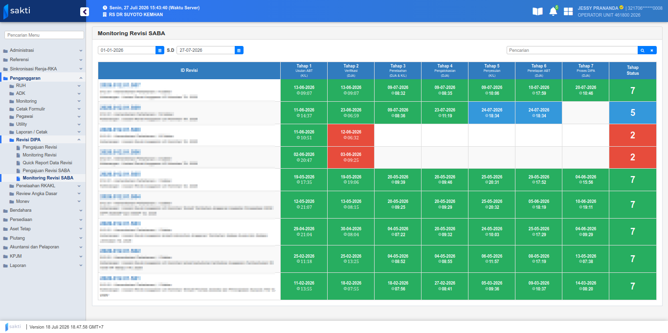 SAKTI — Additional SAKTI module UI